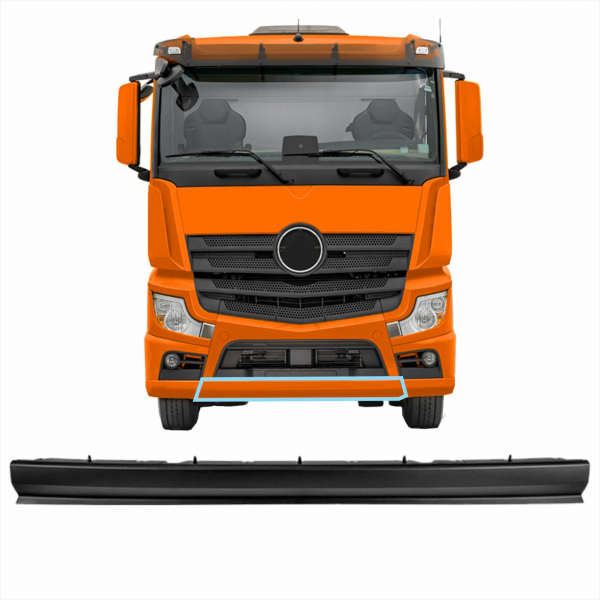 Spoiler Central Mb New Actros Bl Fibras*