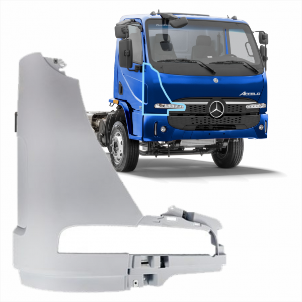 Defletor De Coluna L.d. Mb Accelo Novo Bl Fibras*