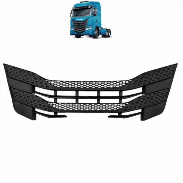 Revestimento Da Grade Inferior Ivco S-way Bl Fibra...