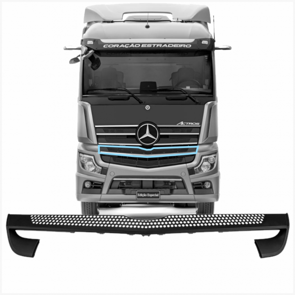 Cobertura Da Grade New Actros Bl Fibras*