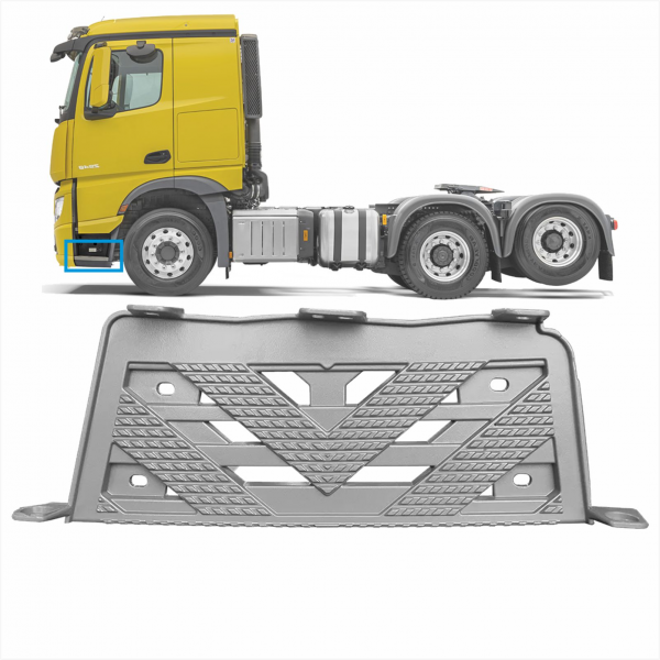 Pisante Superior Do Estribo L.d. New Actros Bl Fib...