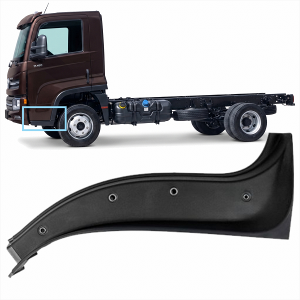 ACABAMENTO INTERNO DA PORTA LE - VW NOVO DELIVERY 23B821305