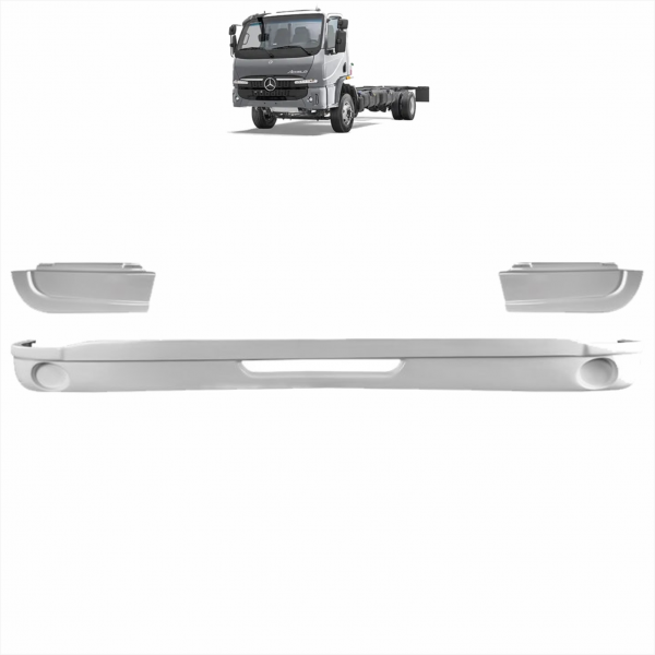 Kit Spoiler Mb Accelo Mod. 2025 Em Diante Bl Fibra...