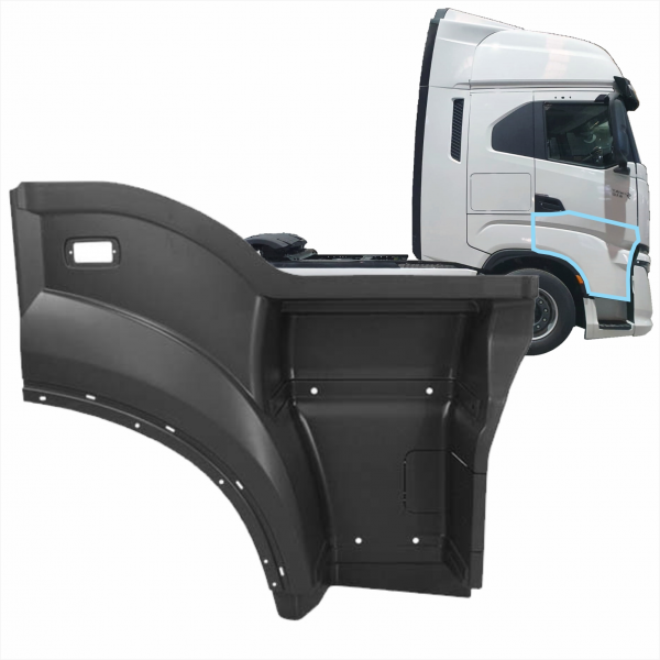 Paralama Estribo Direito - Iveco S-Way 450 / 460 5802314651