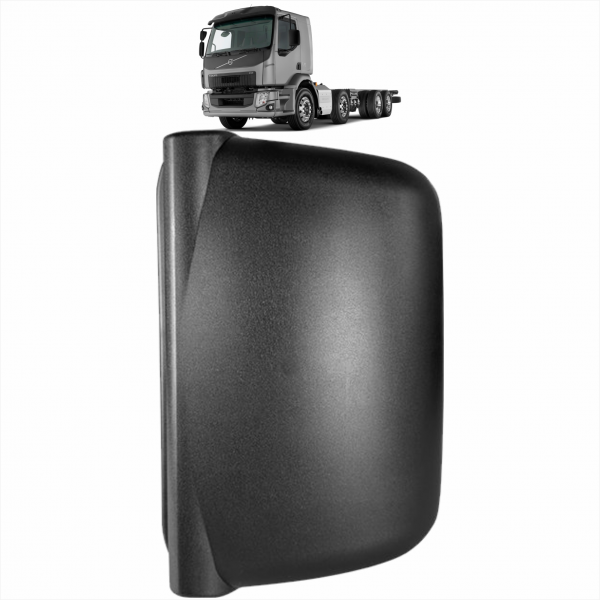 Capa Acabamento Espelho Retrovisor Volvo Vm 2006 Em Diante Bl Fibras*
