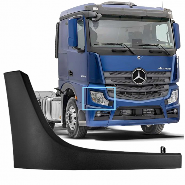 Acabamento Do Farol L.d. Mb New Actros Bl Fibras*