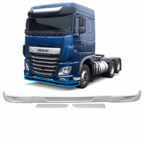 Kit Spoiler Df Xf (2020 Acima) Bl Fibras*