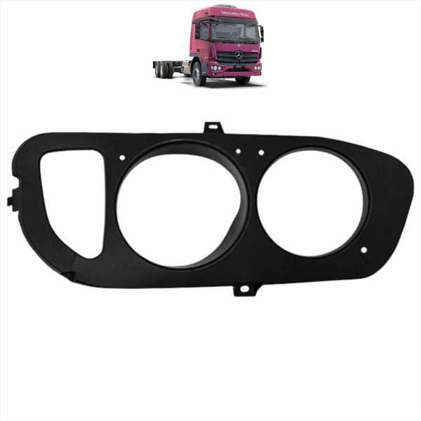 Moldura/aro Do Farol Ld. Atego 2024 Em Diante Bl Fibras*