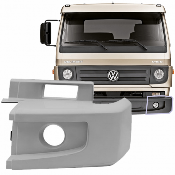 Ponteira P/ Choque L.e. Vw Delivery Mod. 8.160 Bl Fibras*