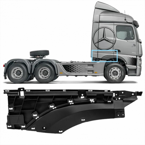 Saia Cab Ld New Actros (int.) Bl Fibras*