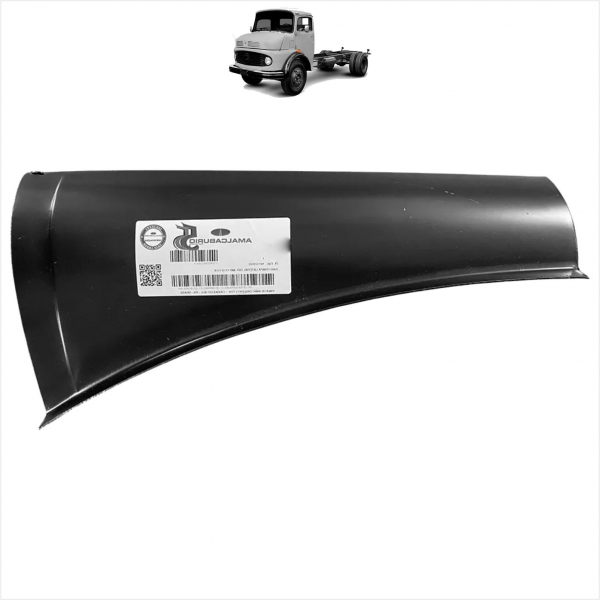CHAPA LATERAL PARALAMA ESQUERDO - MERCEDES 1113 - ...