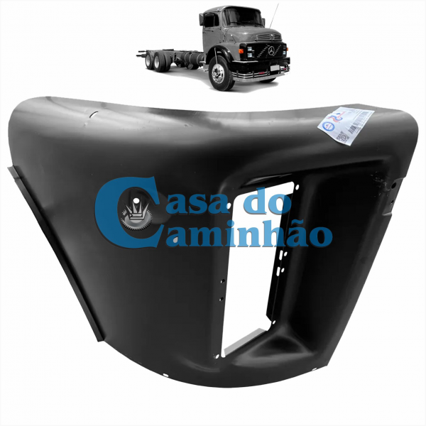 MOLDURA DO FAROL DIREITO - MERCEDES 1113 / 1313 - ...