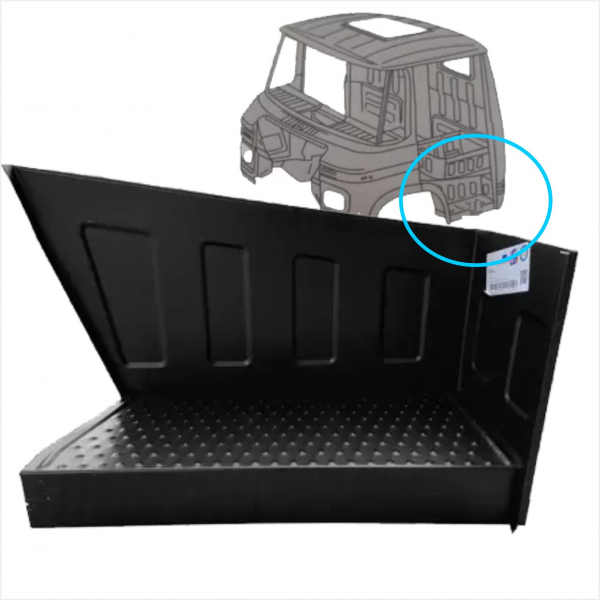 ESTRIBO COMPLETO ESQUERDO - MERCEDES 608 / 708 - 3096202810