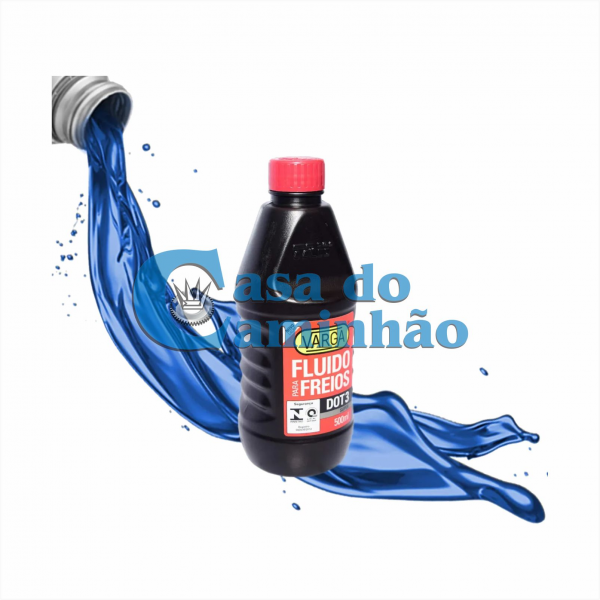 DOT 3 - FLUIDO / ÓLEO PARA FREIOS E EMBREAGENS - 500ml VARGA