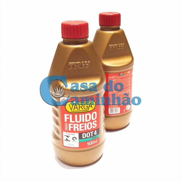 DOT 4 - FLUIDO / ÓLEO DE FREIO E EMBREAGENS - VARGA 500ml