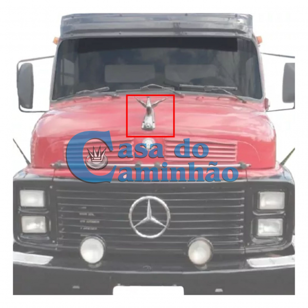 CISNE CROMADO DO CAPO - MERCEDES 1111 / 1113 / 1116 / 1117