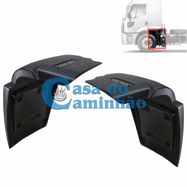 PAR PARALAMA TRASEIRO CABINE FORD CARGO 2012/...
