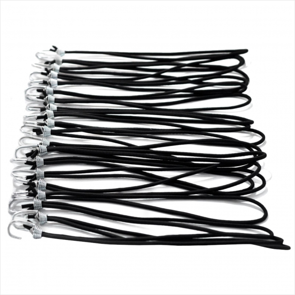 KIT 100 EXTENSORES LONA PRETO
