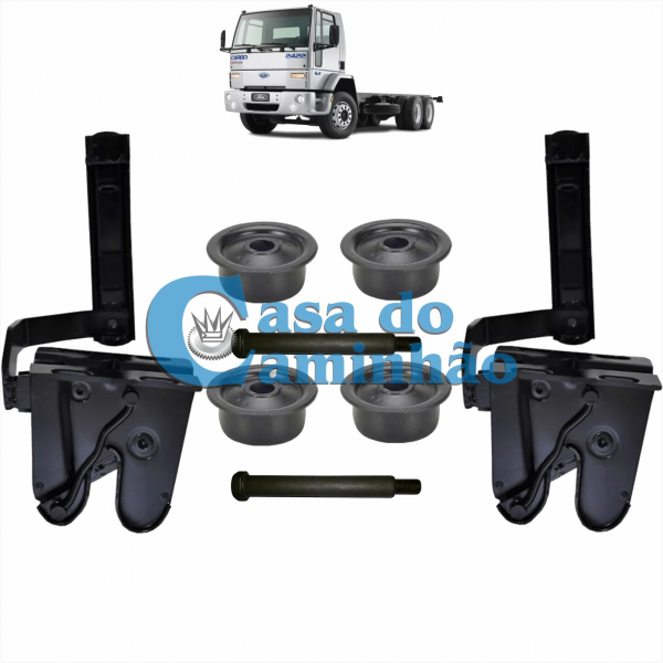 KIT TRAVA CABINE COM COXIM VW E FORD