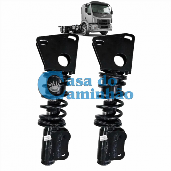 PAR AMORTECEDOR TRASEIRO CABINE VOLVO VM