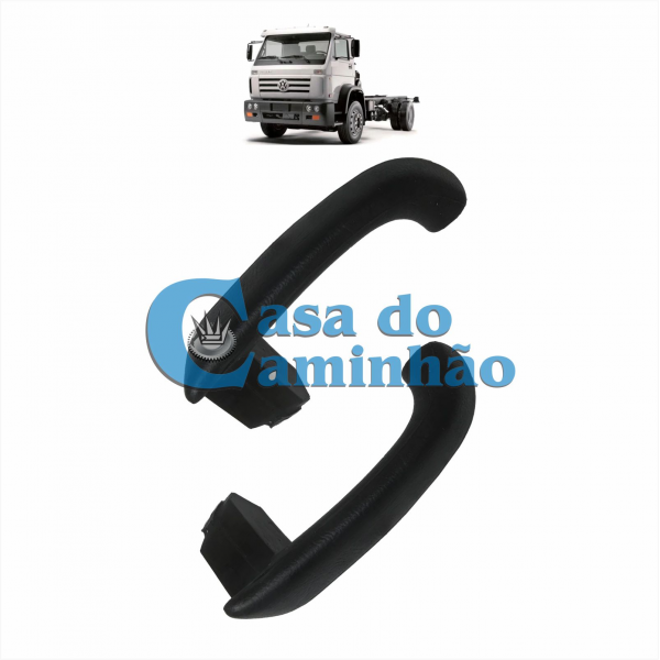PAR PUXADOR DA PORTA VW WORKER PRETO