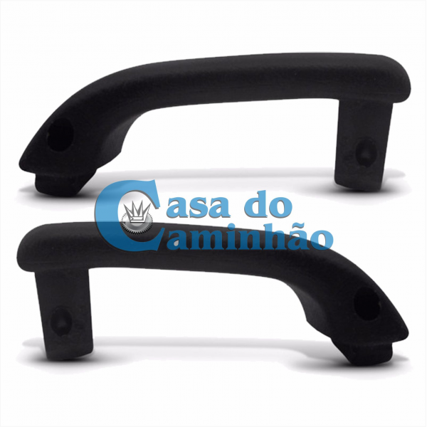 PAR PUXADOR DA PORTA VW WORKER PRETO