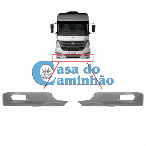 PAR PONTEIRA DO SPOILER AXOR