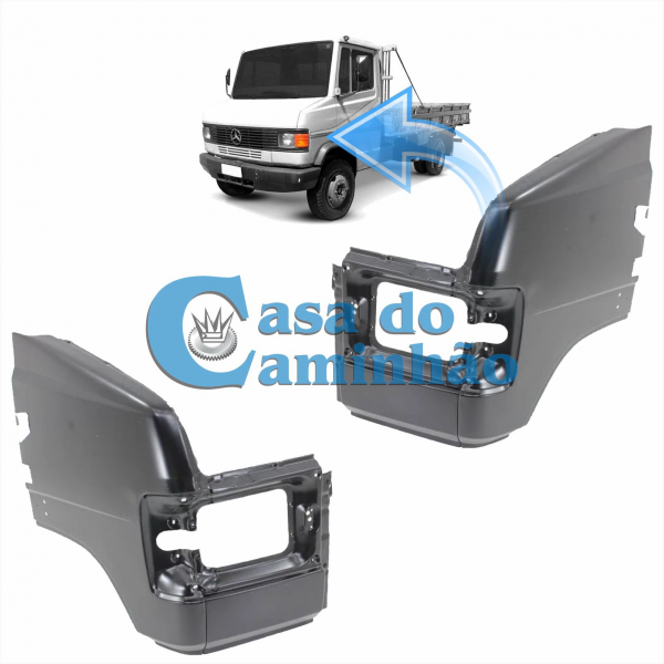 PAR MOLDURA DO FAROL MBB 709 710 912