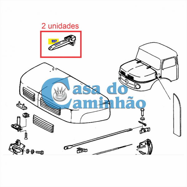 PAR DOBRADICA DO CAPO MBB 1113