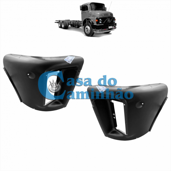 PAR MOLDURA DO FAROL MBB 1113