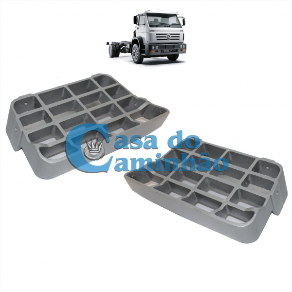 PAR DEGRAU DO ESTRIBO VW WORKER