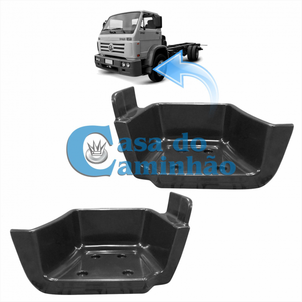 PAR ESTRIBO LATERAL DA CABINE VW WORKER