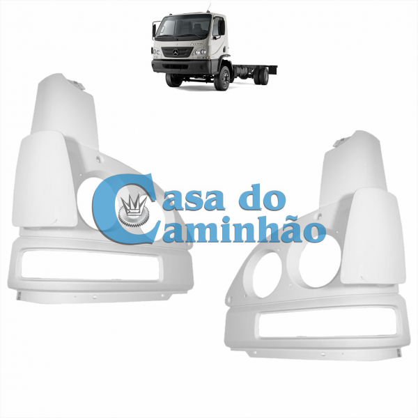 PAR MOLDURA DO FAROL ACCELO