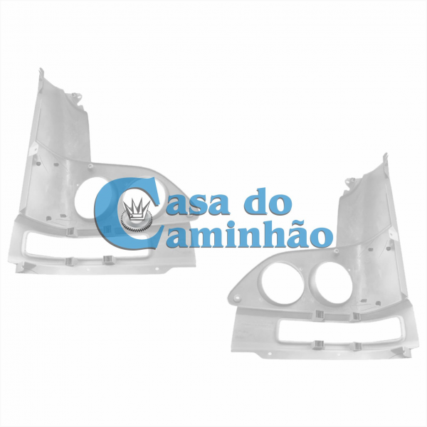 PAR MOLDURA DO FAROL ACCELO