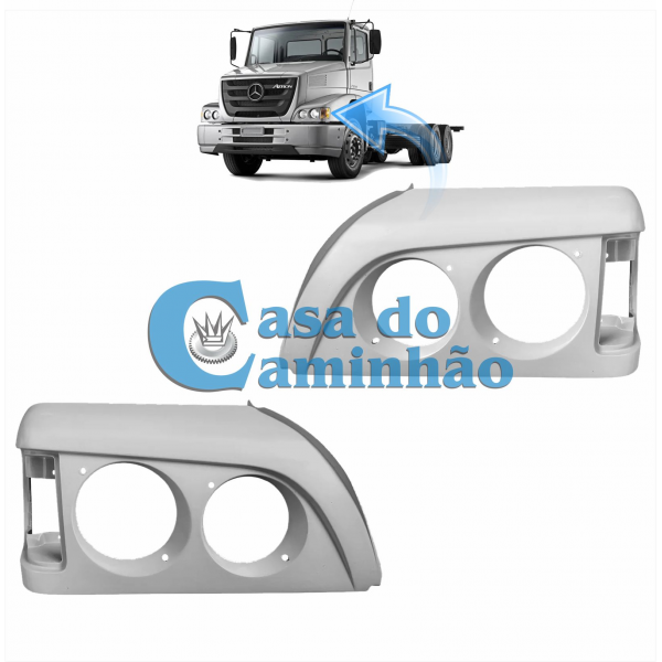 PAR MOLDURA DO FAROL ATRON