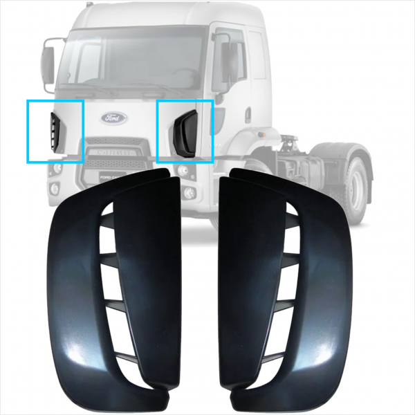 PAR DEFLETOR DO CAPO FORD CARGO 2012/...