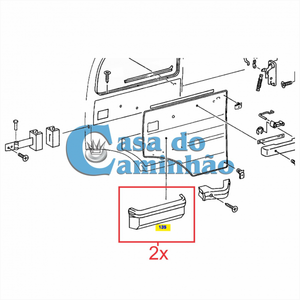 PAR BOLSA DA PORTA TRECO MBB 1113 1313