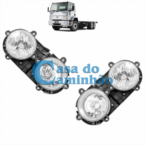 PAR FAROL DIANTEIRO FORD CARGO 2008 A 2011
