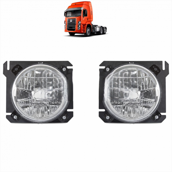 PAR FAROL DIANTEIRO VW CONSTELLATION