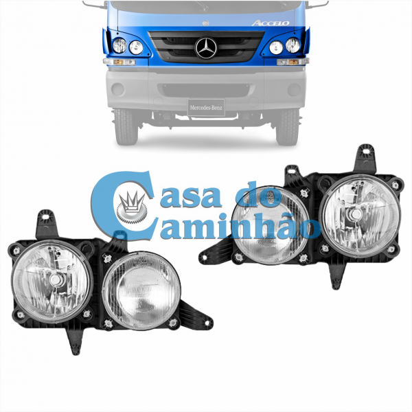 PAR FAROL DIANTEIRO MBB ACCELO