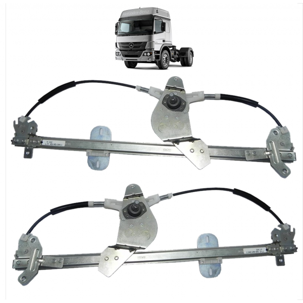 PAR MAQUINA VIDRO MBB AXOR ATEGO ACTROS