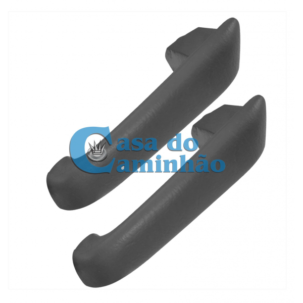 PAR PUXADOR DA PORTA CINZA VW WORKER