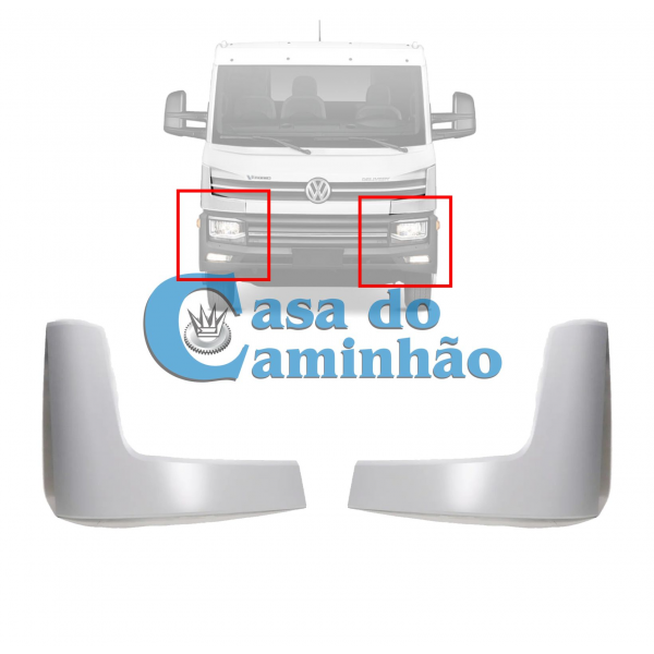 PAR DEFLETOR EXTERNO VW DELIVERY 2018/...