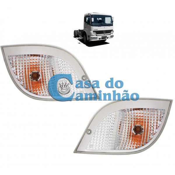 PAR LANTERNA DIANTEIRA PISCA MBB ATEGO