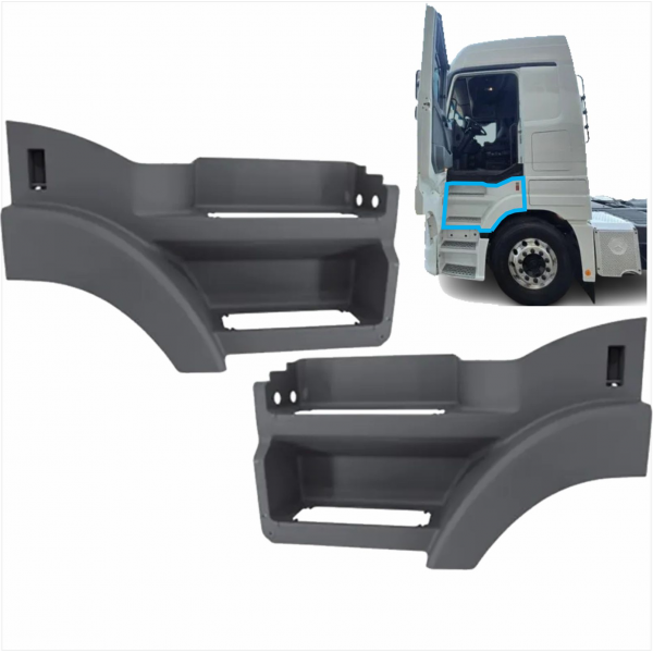 PAR ESTRIBO PARALAMA MBB ACTROS 16 A 20