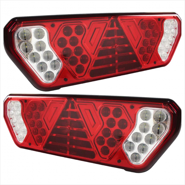 PAR LANTERNAS TRASEIRA CARRETAS GUERRA