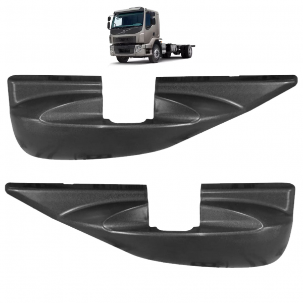PAR ACABAMENTO DO RETROVISOR VOLVO VM 240