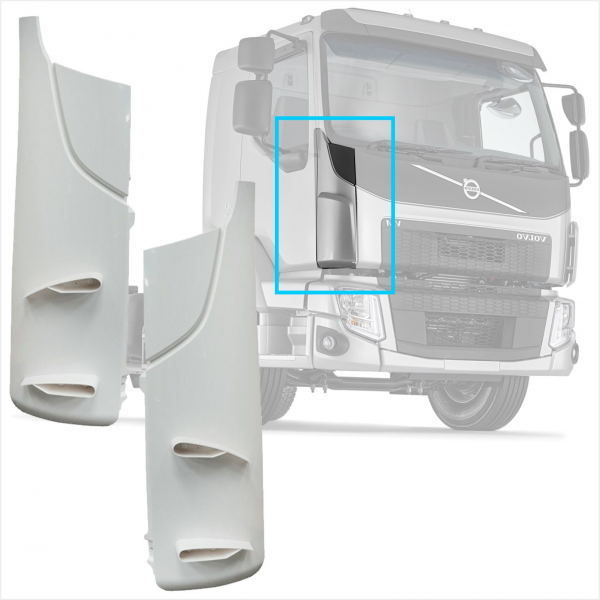 PAR CAPA REVESTIMENTO VOLVO VM 330