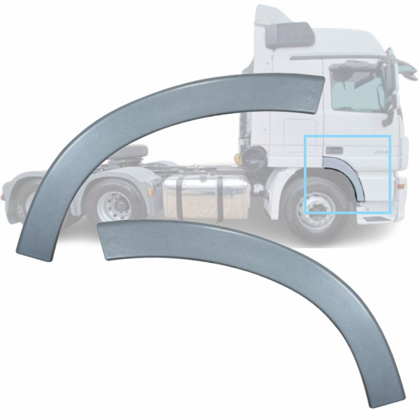 PAR ACABAMENTO DO PARALAMA ESTRIBO MBB ACTROS 2646