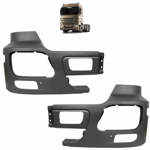 KIT PONTEIRAS DO PARACHOQUE MBB ACTROS 2546
